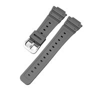 WTNZBAEM Ga2100 Watch Band for Casio G-SHOCK GA-2100 2110 Series Colorful Rubber Strap Men Quick Release Resin Wrist Bracelet Accessories(Grey)