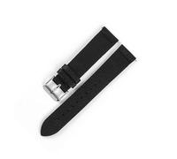 WTNZBAEM Litchi Pattern Cow Leather Watch Strap 18mm 19mm 20mm 22mm Quick Release Black Blue Watchband For Men Women Replacement Straps(Black,20mm)