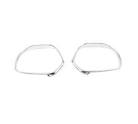 WTNZBAEM Motorcycle Rearview Side Mirrors Trim Decoration Compatible With Honda Gold Wing GL 1800 2001-2011 Chrome ABS