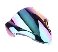 WTNZBAEM Motorcycle Windshield Windscreen Compatible With Suzuki GSX1300R Hayabusa 1999 2000 2001 2002 2003 2004 2005 2006 2007(Deep-Iridium)