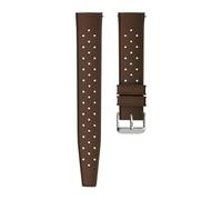 WTNZBAEM Quick Release Bubber Watch Strap Compatible With Oris Divers Sixty-Five Date Tissot T120 Breitling Silicone 19mm 20mm 21mm 22mm(Brown,21mm)