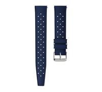 WTNZBAEM Quick Release Bubber Watch Strap Compatible With Oris Divers Sixty-Five Date Tissot T120 Breitling Silicone 19mm 20mm 21mm 22mm(Blue,20mm)