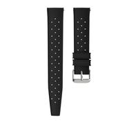 WTNZBAEM Quick Release Bubber Watch Strap Compatible With Oris Divers Sixty-Five Date Tissot T120 Breitling Silicone 19mm 20mm 21mm 22mm(Black,22mm)