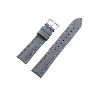 WTNZBAEM Sailcloth Waterproof Watchband 18mm 19mm 20mm 21mm 22mm 23mm 24mm Quick Release Straps Compatible With Omega Blancpain Seiko Divers Watches(Gray,21mm)