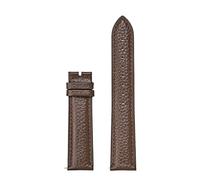 WTNZBAEM Soft Leather Strap 12 13 14 15 16 17 18 19 20 21 22 23 24mm Cowhide Quick Release Universal Business Watch Band Bracelet(Brown no buckle,18mm)