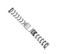 WTNZBAEM Stainless Steel Strap Compatible With S-e-i-k-o No. 5 Green Water Ghost SRPD63K1 Skx007 009 SRPD63 Arc Mouth(Three beads silver,20mm)