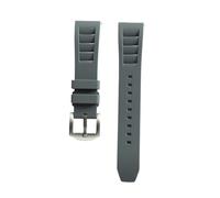 WTNZBAEM Universal Rubber Silicone Watch Strap 20mm 22mm Men Women Sport Diving Quick Release Band Bracelet Accessories Compatible With Seiko(Grey,22mm)