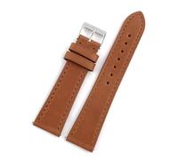 WTNZBAEM Watch Band Quick Release Watchband 18mm 19mm 20mm 22mm For Men Women Watch Strap Replacement Belt(Red brown,19MM_S-110 70MM)