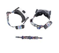 Wtohoby Elastic Headband for Insta360 ANTIGRAVITY A1 Vision, Adjustable Headband for DJI Avata/FPV Drone Goggles 2 / Goggles V2 Flight Glasses, Comfortable Head Strap Camera Drones Accessories