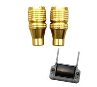 Wtohoby RC Plus 2 Control Sticks, Thumb Joysticks for DJI RC Plus 2/1 Remote for DJI FlyCart 30/Inspire 3/Matrice 4/400/Matrice 30/30T/Matrice 350 RTK /T40/T25/T20P Controller Rocker (Golden)