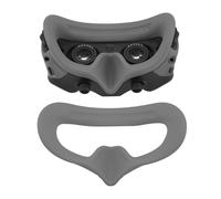 wtohoby Silicone Eye Pad for DJI AVATA Goggles 2 Flight Glasses Cover Sweat-Proof Non-Slip Washable Face Padding Camera Drone Accessories (Not for DJI Goggles Integra) (Gray)