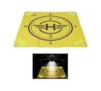 Wtohoby Universal Reflective PU Landing Pad for DJI Mavic 4 Pro/Mini 5 Pro Drone, Portable Fast-Foldable Double-Side Helipad Apron Park Mat for DJI Air 3S / Air 3 Quadcopter Drone Accessories