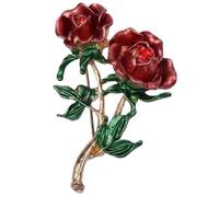 WTongBao Lovely Multiple Colors Brooch Pin For Women(red1)