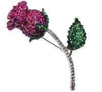 WTongBao Lovely Multiple Colors Brooch Pin For Women(rosy)