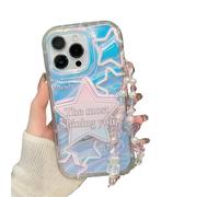 WTongBao Phone Case Suitable For 16, 15, 14, 13 Series Mobile Phantom Glare Film Bracket Bracelet-blue-b-13 Promax