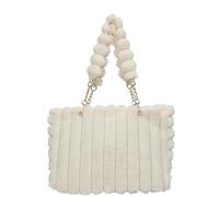 WTongBao Women'S Winter Fashion Faux Fur Wallet Handbag(White)