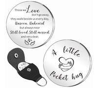 WTOPP A Little Pocket Hug Bereavement Gifts, Sympathy Gift Remembrance Gifts,Grave Decorations In Memoriam,Sorry For Your Loss Gifts - Those we love don't go away