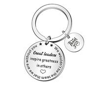 WTOPP Leaders Boss Appreciation Keyring - Christmas, Men, Women, Office, Birthday, Thank You, Leaving, Retirement Gifts