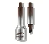 Wtpin 2 Pieces Eyebrow Brushing Brush Eyebrow Lift 3D Eyebrow Pencil Quick Lift Creates Lifting Effect, Natural and Durable (Taupe)