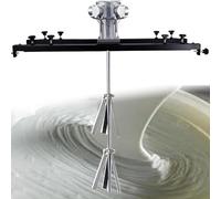 WTRYRN Barrel Pneumatic Stirrer, Pneumatic Vertical Mixer, Electric Tank Stirrer, Suitable for Coatings, Coatings, Viscous Liquids, Inks Largefive-cylinder