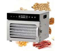 WTRYRN Commercial Food Freeze Dryer Machine,Stainless Steel Dehydrater, Dehydrator Machine for Fruit Dehydrated Dryer,for Fruits, Vegetables, Herbs, Mushroom 6Layer