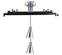 WTRYRN IBC Air Agitator, Pneumatic Paint Agitator, Foldable Propeller, Adjustable Speed, Can Efficiently Stir Paint, Coating, Feed, Ink, Glue Smallfive-cylinder