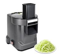 WTRYRN Vegetable Cutter Machine, Electric Slicer Dicer with Replaceable Blades, Commercial Food Processor for Kitchen Preparation 3in1-110V