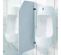 WTTTTW 2PCS, Wall-mounted Urinal Partition Divider, Men's Urinal Privacy Screen Toilet Partition, Urinal Baffle Urinal Screen Toilet Divider Partition for Schools Shopping Malls Public Places