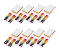 WTUGJEP 8 Pack (640 Strips) pH Test Strips, Universal pH Test Paper Strips, for Test Body Acid Alkaline pH Level, Skin Care, Aquariums, Drinking Water, Measure Full Range 0-14