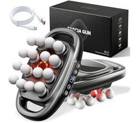 Wtujil Relieves Tension and Stiffness in 5 Minutes, 16 Head Massage Gun Deep Tissue with 30 Levels & 9 Mode, for Full Body Muscle Pain Relief (Black-16 Head)