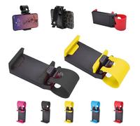 Wtujil Steering Wheel Phone Holder, Car Steering Wheel Phone Holder for iPhone, Magnetic Bar Mount with Adjustable Strap, Easy Navigation & Communication, for Most Steerings Wheels (Black+Yellow)