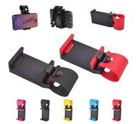 Wtujil Steering Wheel Phone Holder, Car Steering Wheel Phone Holder for iPhone, Magnetic Bar Mount with Adjustable Strap, Easy Navigation & Communication, for Most Steerings Wheels (Black+Red)