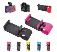 Wtujil Steering Wheel Phone Holder, Car Steering Wheel Phone Holder for iPhone, Magnetic Bar Mount with Adjustable Strap, Easy Navigation & Communication, for Most Steerings Wheels (Black+Pink)