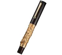 Wtukmo Dragon Wooden Fountain Pen Natural Handmade High-grade Mahogany Pen Writing(EF)