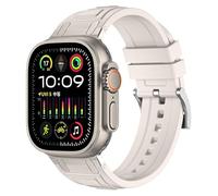 Wtukmo For Apple Watch Band Ultra 2 49mm 45mm 44mm Rubber Strap Series 10 9 8 7 6 5 4 3 2 1 SE With Metal Connector S10 46mm 42mm WatchBands(C,38/40/41mm)