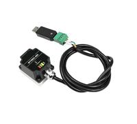 WTVB01-485 triaxial displacement speed amplitude amplitude vibration sensor motor pump vibration monitoring wate(WTVB01-485 5m Mag)