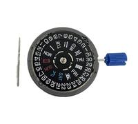 WTVRARQ NH36A Mechanical Movement Black Datewheel 3H Crown at 3.0/3.8 O'Clock Mod NH36 4R36A Automatic Mechanism 24 Jewels(NH36 Black 3.8)