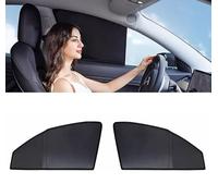 Wtwtg Custom Car Side Window Sunshade for Opel Astra J Sedan 2012 2013 2014 2015 2016 2017 2018, Magnetic Anti-UV Fully Shading Privacy Protection Keeps Out Heat,Front