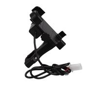 WTXXGQ Cell Phone Handlebar Mounts Motorcycle Bicycle Phone Holder Gps Bracket Cellphone Stand Moto Rearview Mirror Handlebar Mount For 4-7 Inch Mobile Phones Bicycle Phone Holder(Black C)