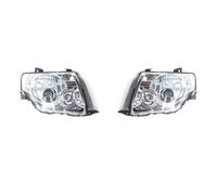 WTXXGQ Headlight Assembly For Mitsubishi For Pajero V93 V97 V98 Car Headlights Headlamp Assembly Daytime Running Light Front Headlights Assembly(Both Sides,Halogen)