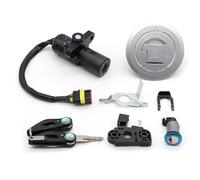 WTXXGQ Key Ignition Switch For Benelli For TNT 150 BJ150-29/29A/29B For TNT 150i Motorcycle Ignition Switch Key Fuel Tank Lock Set Electric Door Lock Ignition Switch Lock