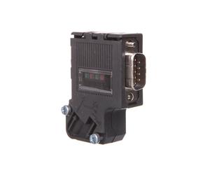 Wtyczka metalowa dla sieci PROFIBUS do 12 Mbit /s z prostym odprowadzeniem przew