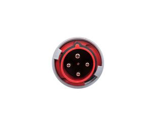 Wtyczka przenośna 63A 4P 400V czerwona IP67 POWER TWIST 034-6