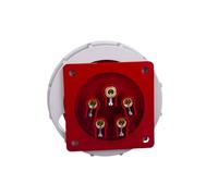 Whiteboard Connector 32A 5P 400V Receiver Plug 6252-6