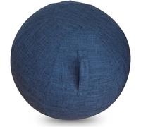 WTZHHK Exercise Ball Cover for Pilates Ball, Yoga Ball, Birthing Ball, Sitting Ball Chair, Office Ball Chair[Ball not included] (Color : Blue, Size : 65CM)