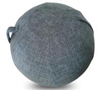WTZHHK Exercise Ball Cover for Pilates Ball, Yoga Ball, Birthing Ball, Sitting Ball Chair, Office Ball Chair[Ball not included] (Color : Navy Blue, Size : 75CM)