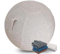 WTZHHK Sitting Ball Chair, Birthing Ball Pregnancy, Exercise Ball Office and Desk, with Stability Ball Cover