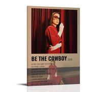 WTZRFV Be The Cowboy-MitskiMotivational Wall Art Inspirational Posters Print Canvas Home Living Room Bedroom Decor Modern DesignsFrame-style16x24inch(40x60cm)