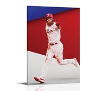 WTZRFV Bryce HarperMotivational Wall Art Inspirational Posters Print Canvas Home Living Room Bedroom Decor Modern DesignsFrame-style16x24inch(40x60cm)