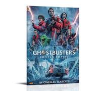 WTZRFV Ghostbusters Frozen EmpireMotivational Wall Art Inspirational Posters Print Canvas Home Living Room Bedroom Decor Modern DesignsFrame-style16x24inch(40x60cm)